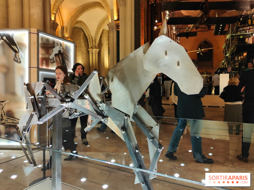 Zeus, chef d'œuvre d'artisans : une exposition sur le cheval des JO au musée des Arts et Métiers