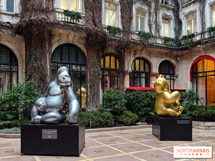 Exposition gratuite au Plaza Athénée : le bestiaire de Michel Bassompierre s'invite au palace - IMG 3910