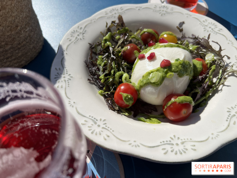 Moncœur Belleville - Burrata pesto