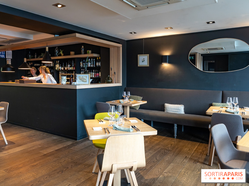 Le Camélia restaurant à Bougival- photos.