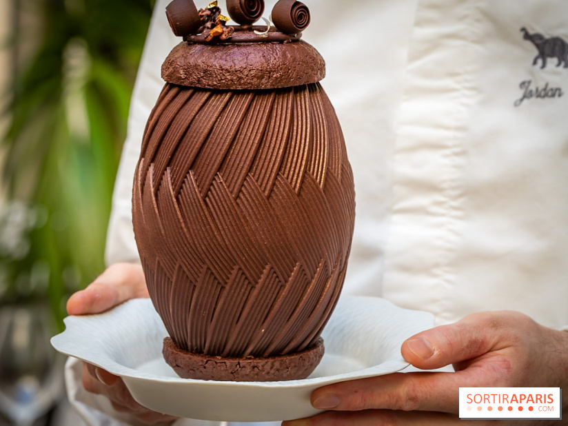 L'oeuf de Pâques Paris-Brest de la Réserve 2026 par Jordan Talbot - photos - A7C09333