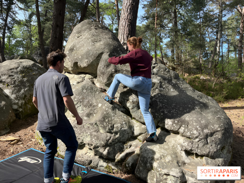 Escalade en Forêt de Fontainebleau - nos photos