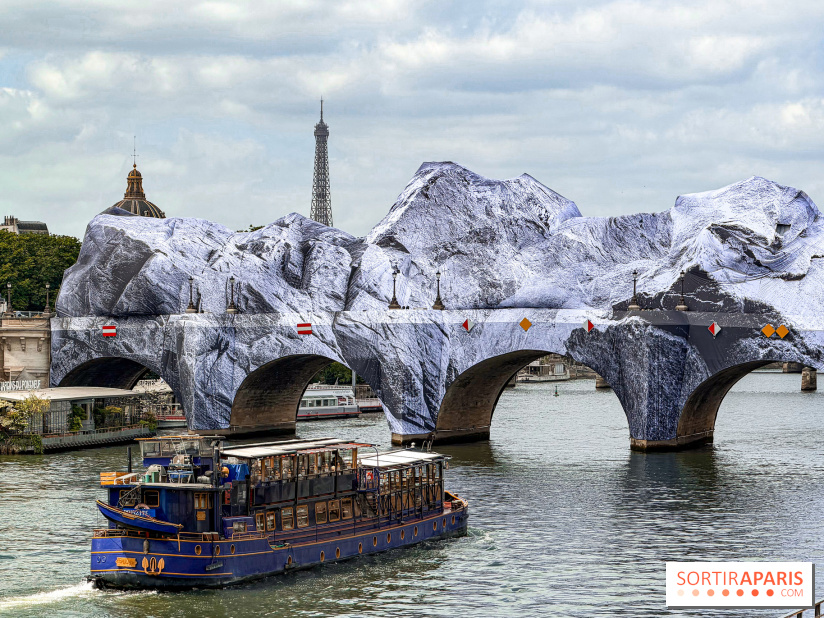 La Caverne du Pont Neuf : le montage de l’installation géante de JR démarre à Paris