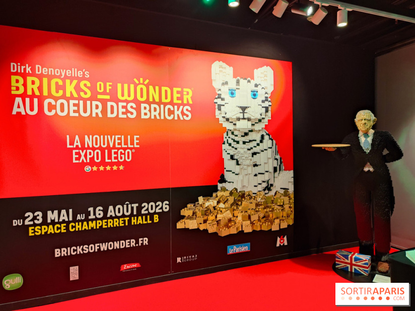 Bricks of Wonder, l'exposition à l'espace Champerret