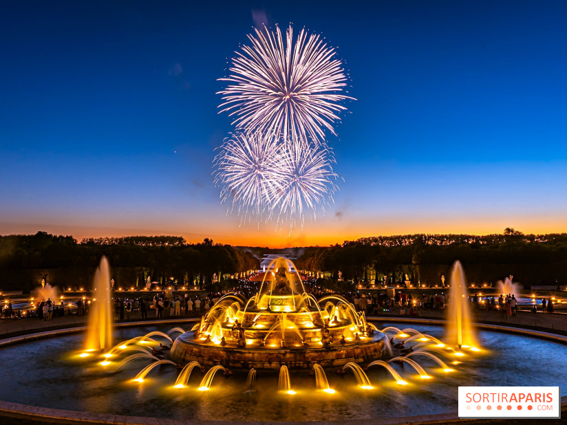Les Grandes Eaux Nocturnes spéciales Indépendance Américaine, les photos