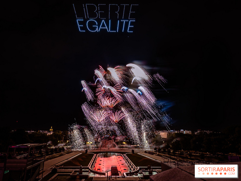 Le feux d'artifice de Paris 2026, les photos du spectacle