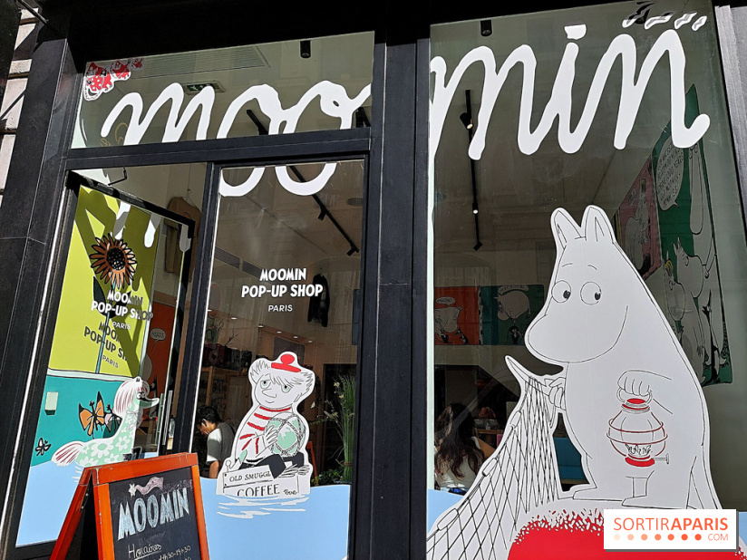 Moomin pop-up shop à Paris, nos photos