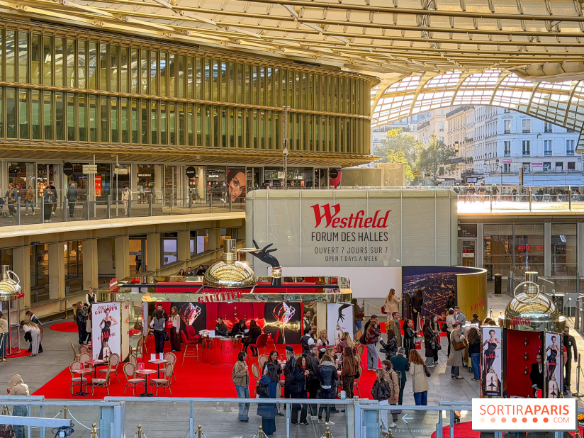 Jean-Paul Gaultier ouvre un pop-up avec un café et des animations sur la terrasse de la Canopée des Halles, à Paris