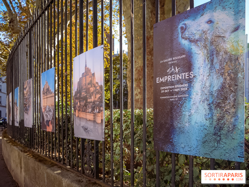 Empreintes, l'exposition Street-art gratuite de Sax à la Fondation Eugène Napoléon