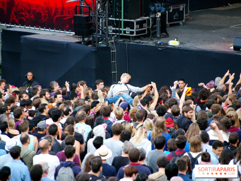 Rock en Seine 2013 : Public devant Wavves