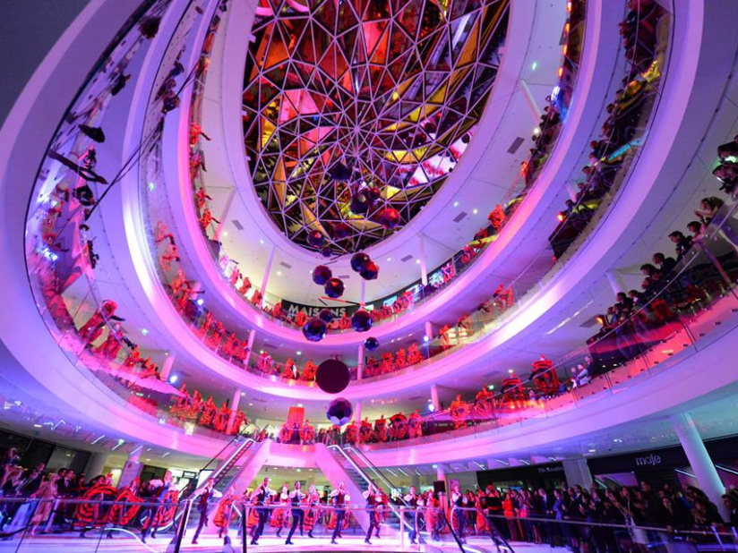 Inauguration du Centre Commercial Beaugrenelle à Paris
