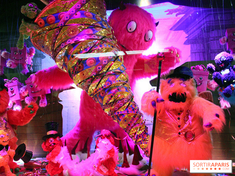 illuminations et vitrines 2014 des Galeries Lafayette