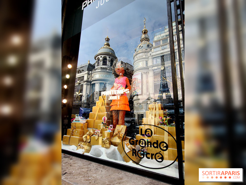 Les vitrines de Noël des Galeries Lafayettes 2015