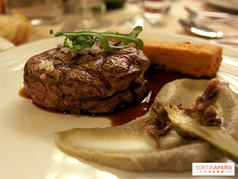 Le Menu signé Olivier Streiff pour le Bœuf sur le Toit