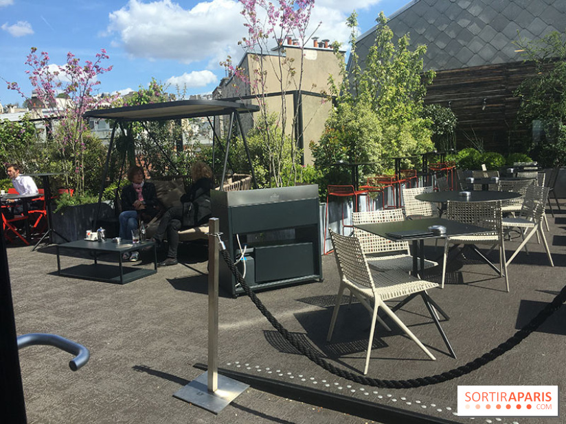 La terrasse du Terrass Hotel Paris