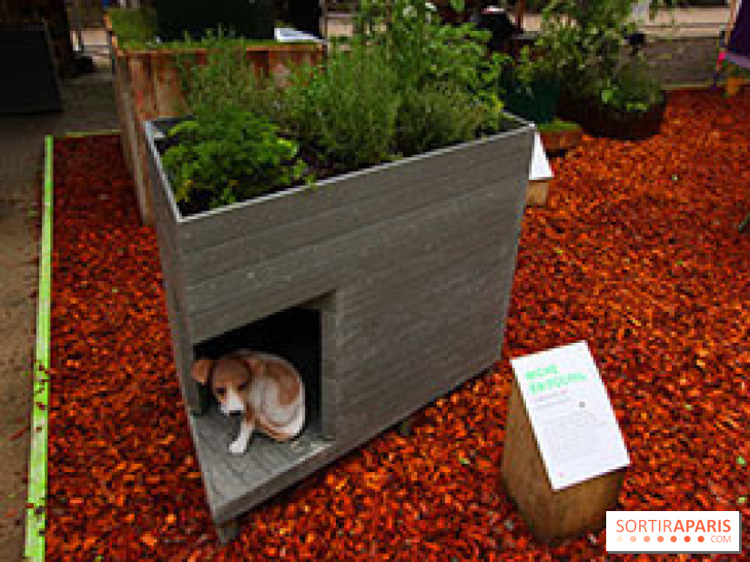 Jardins Jardin 2016, la niche-jardinère en Polyal de Fabrice Peltier