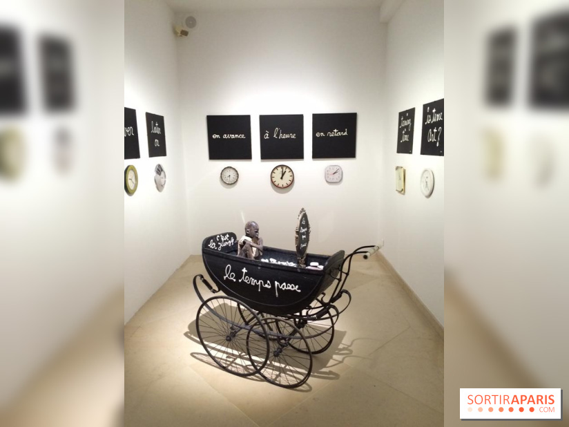 Photos de l'exposition Ben au musée Maillol 