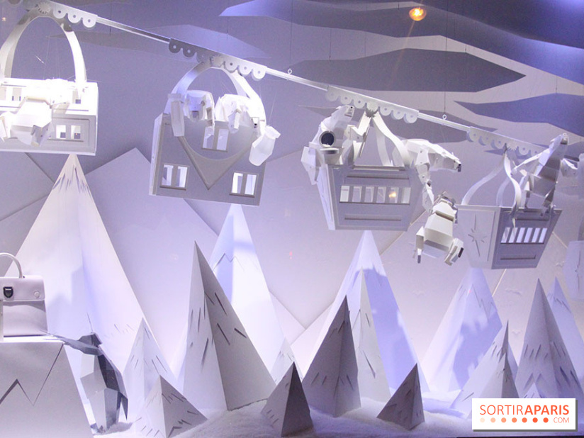 Les vitrines de Noël des Galeries Lafayette 2016