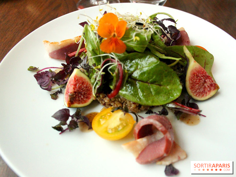 Terrass Hotel, la carte d'hiver 2016/2017 - salade de quinoa