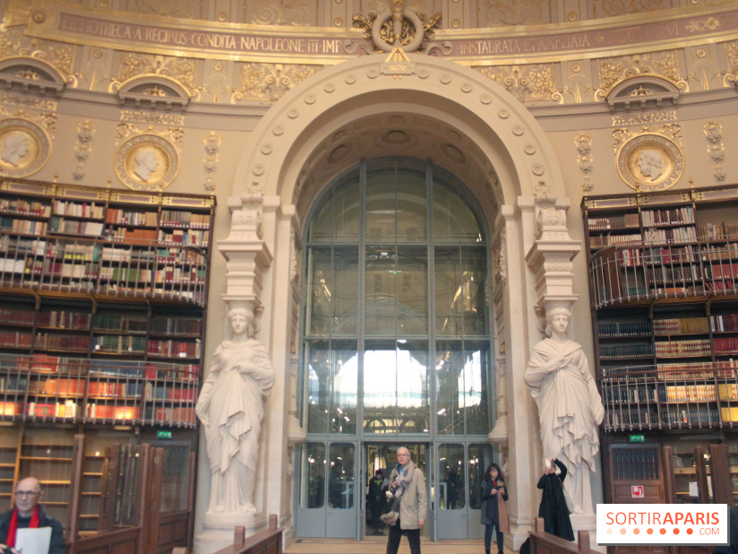 Rénovation de la BNF Richelieu - salle Labrouste