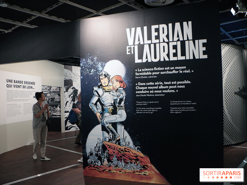 Valerian et Laureline à la Cité des Sciences et de l'Industrie