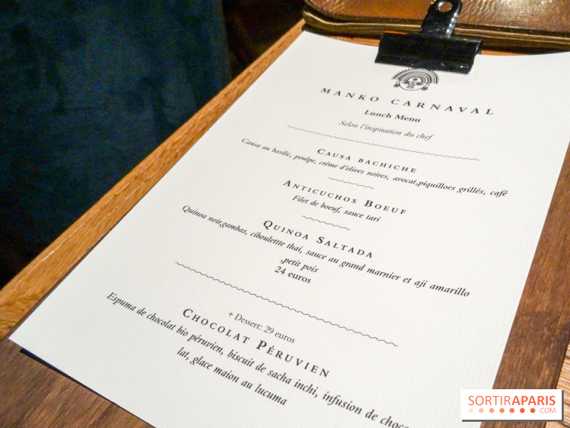 Manko by Gasto Acurio : nouvelle carte été 2017