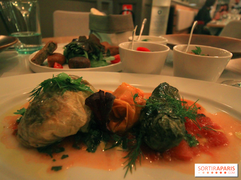 Les mézzés froides de Mavrommatis Passy