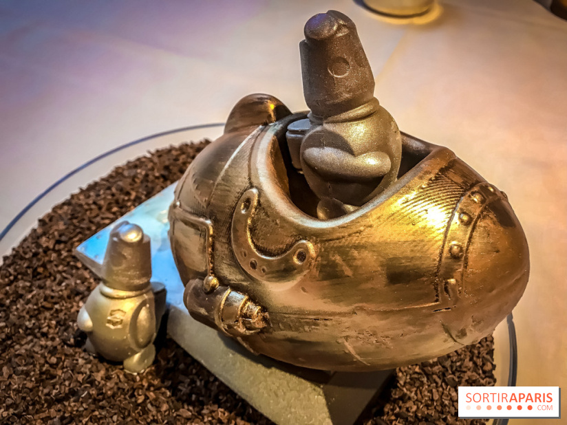 L’Oeuf de Pâques Galaxio de Michael Bartocetti au Shangri-La Paris