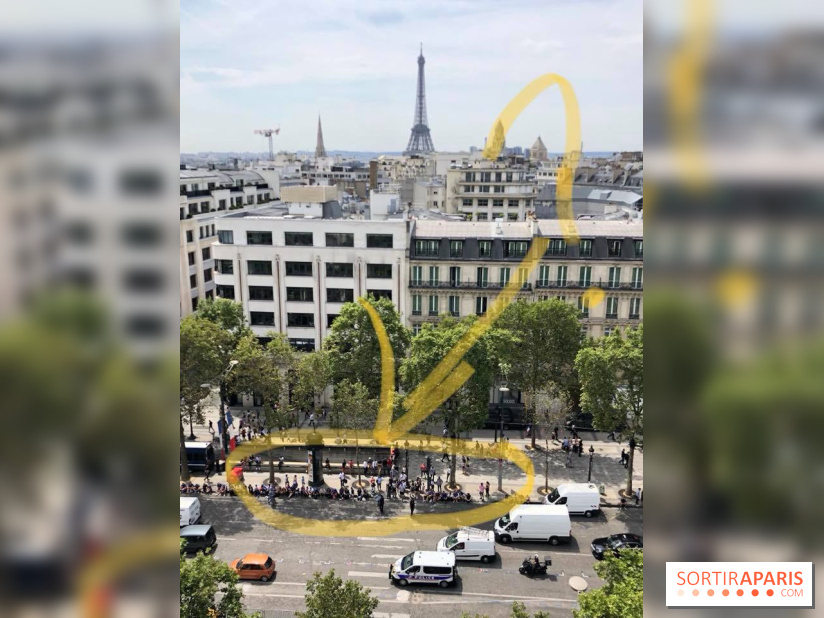 Défilé de l'Equipe de France sur les Champs-Elysées, les photos