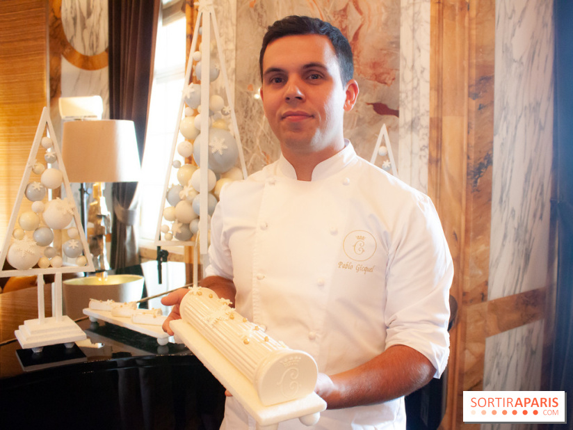 Bûche de Noël 2018 du Crillon