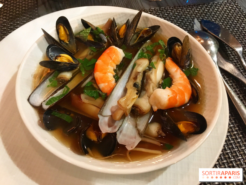 Carte des Frères Pourcel au Bar à Huitres 