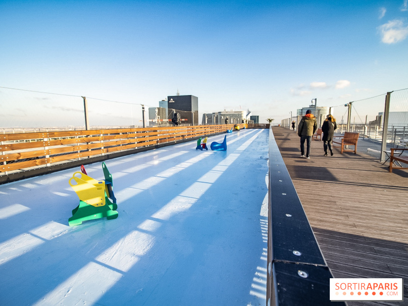 La Patinoire de Noël de la Grande Arche