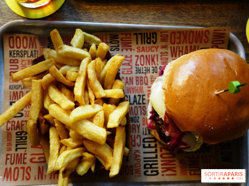 Burger et bière d'hiver chez FrogPubs