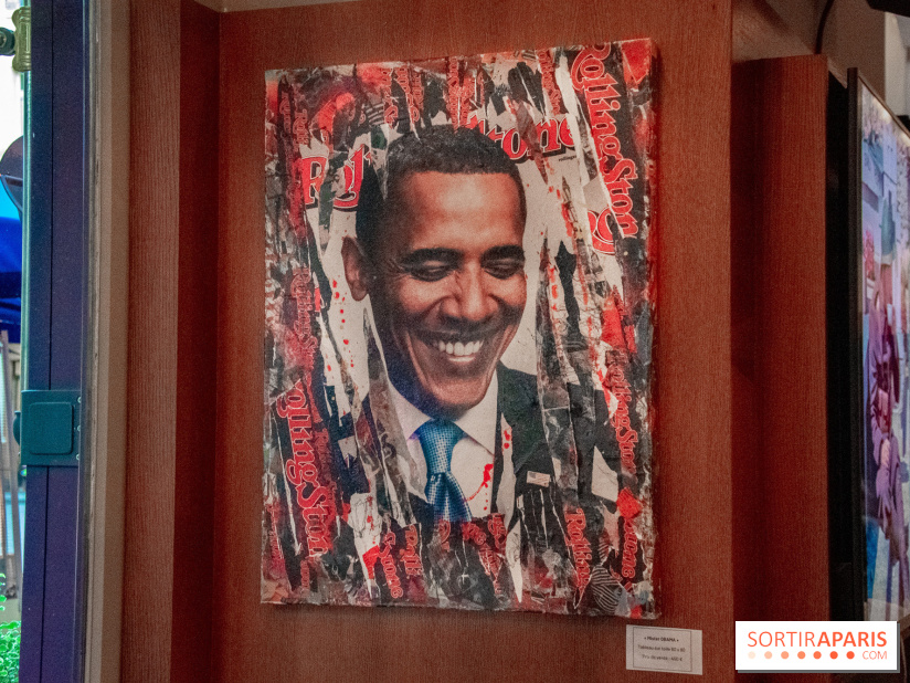 Exposition Anne Mondy à la brasserie Mon Paris !