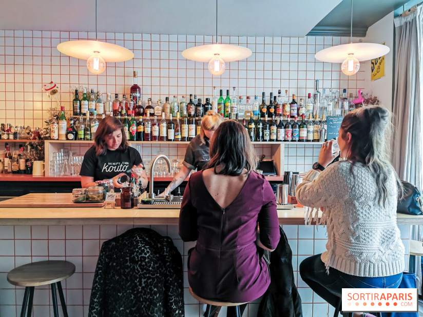 Kouto, un bar à cocktails tout en fraicheur à Paris