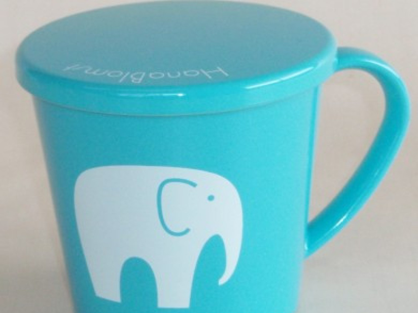 HanaBlomst : tasse avec couvercle, 17,50€