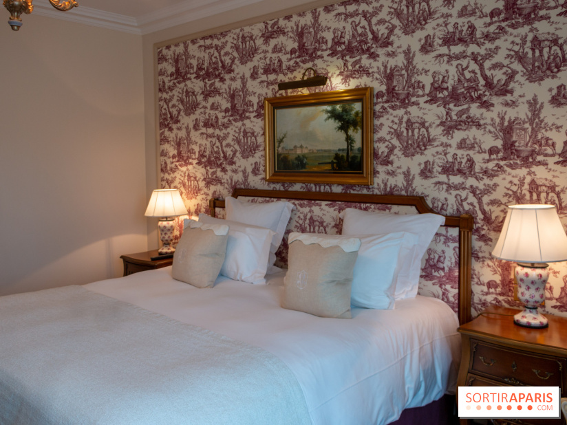 L'Auberge du Jeu de Paume à Chantilly - chambre