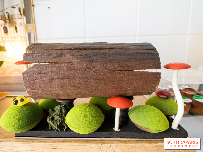 Bûche et Chocolats de Noël 2019 du Trianon Palace