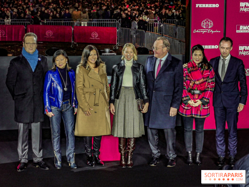 Inauguration des illuminations des Champs Elysées 2019