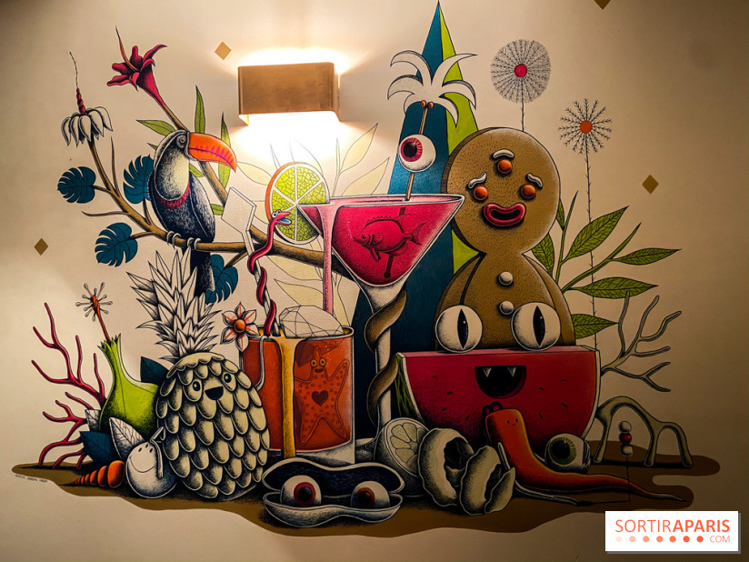 Les Justes, un bar à cocktail arty à Paris