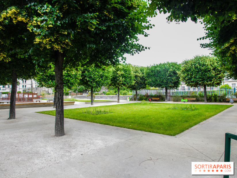 Le jardin des Arts-Albert Schweitzer à Paris, les photos