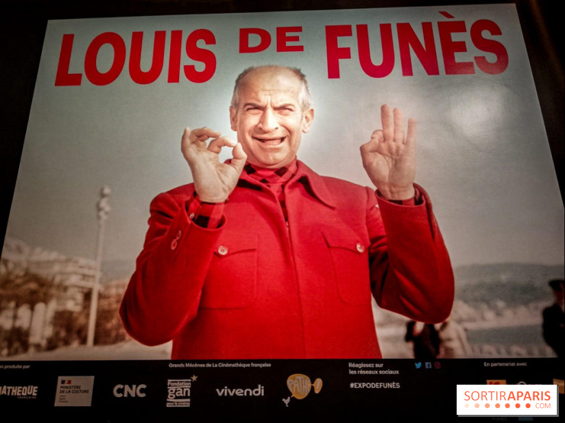 Exposition Louis de Funès à la Cinémathèque