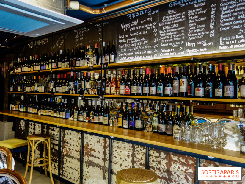 Monbleu Le Comptoir : la nouvelle cave à manger à Paris , les photos