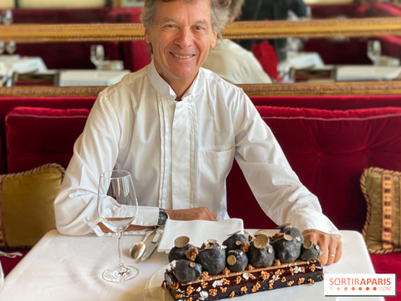 La Bûche de Noël 2020 et Galette des rois 2021 de Guy Martin au Grand Véfour