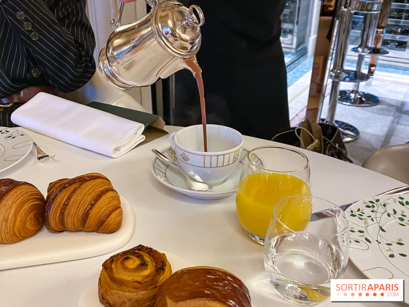 Le petit-déjeuner du Meurice Paris avec les viennoiseries de Cédric Grolet