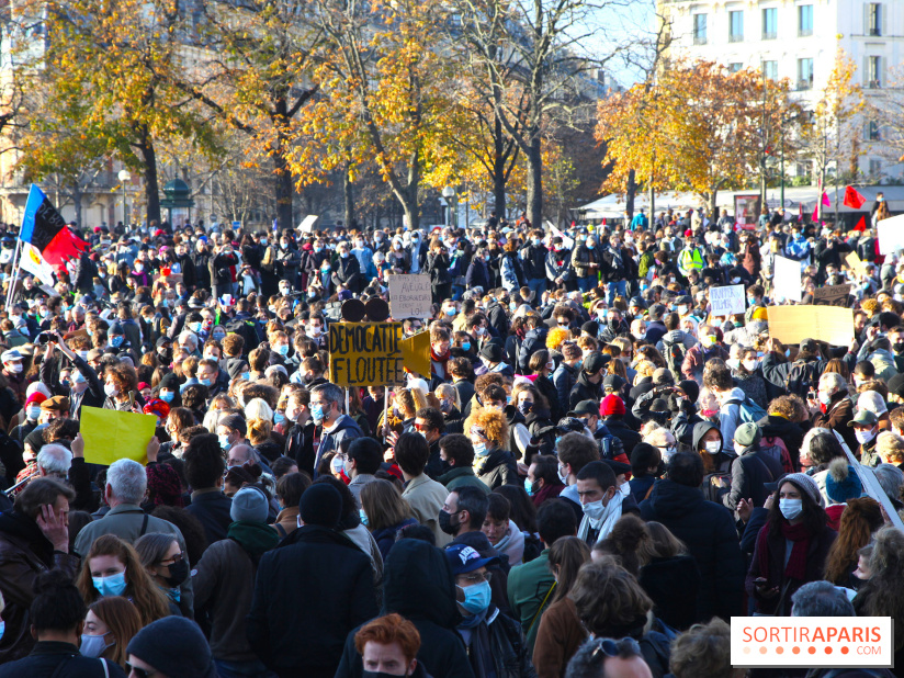 Sécurité Globale : Manifestation Trocadéro 