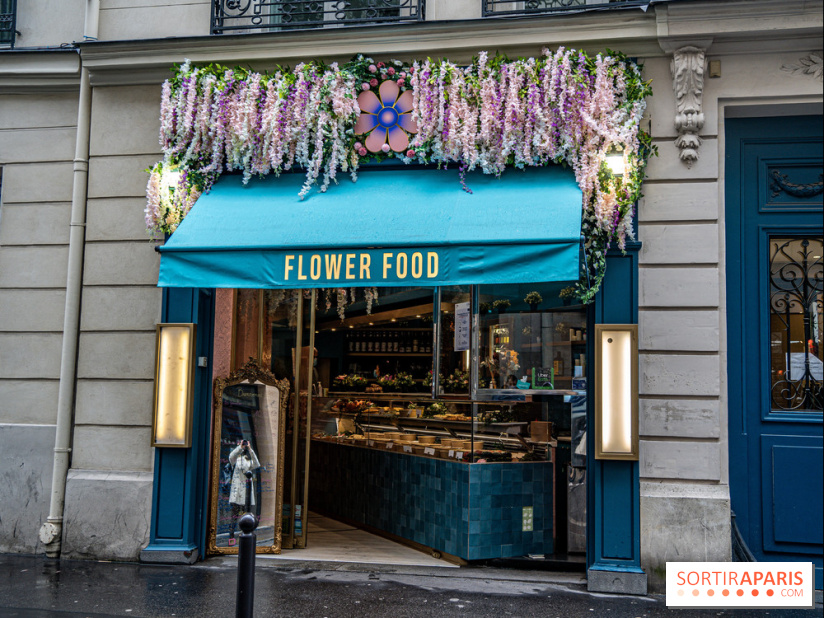 Photos : Flower Food, cantine végétarienne et vegan