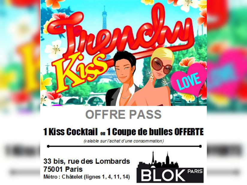 Frenchy Kiss spécial Saint Valentin 2013 au Blok Paris