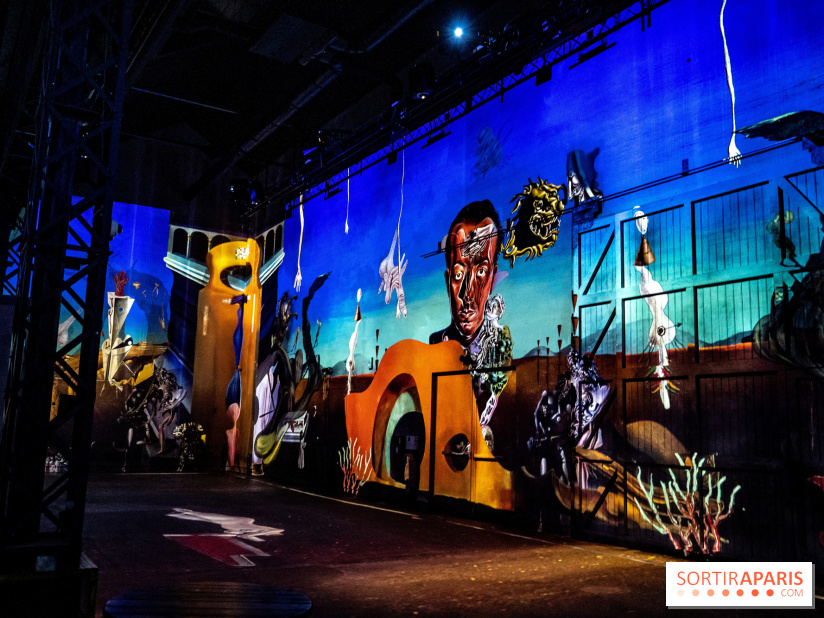 Exposition Dali à l’Atelier des Lumières 