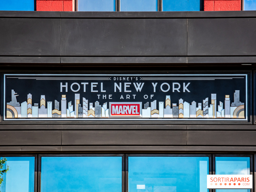 Hôtel Marvel à Disneyland Paris : nos photos du Disney's hotel New York - The Art of Marvel